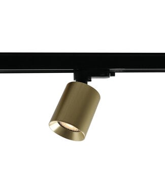 Artdelight 1-Phasen-Schienenstrahler Megano - Mattgold