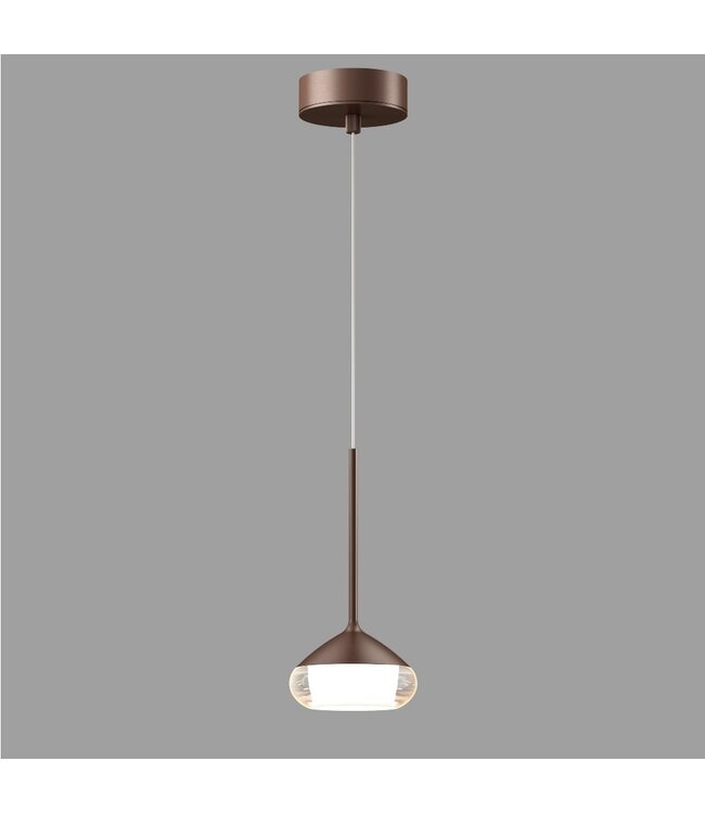 Artdelight Artdelight Design-LED-Pendelleuchte Phoenix - Dunkelbronze