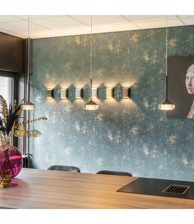 Artdelight Artdelight Design-LED-Pendelleuchte Phoenix - Champagner