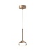 Artdelight Artdelight Design-LED-Pendelleuchte Phoenix - Champagner