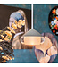Artdelight Artdelight Design-LED-Pendelleuchte Phoenix - Stahlgrau