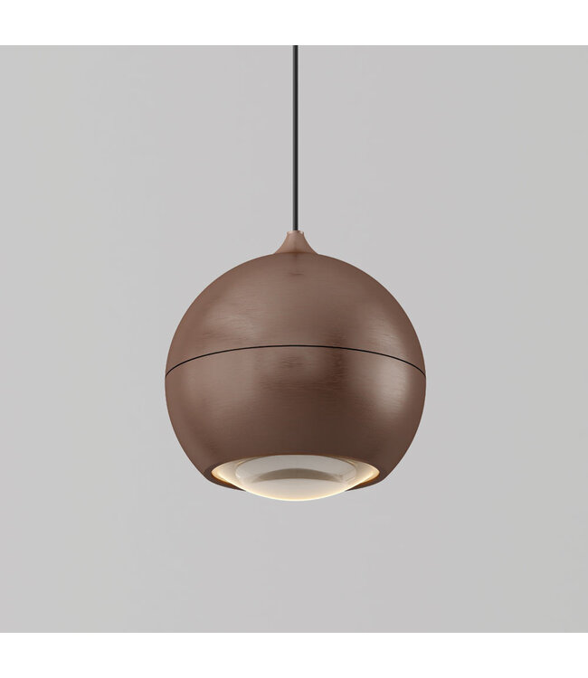 Artdelight Artdelight Design-LED-Pendelleuchte Miami - Dunkelbronze