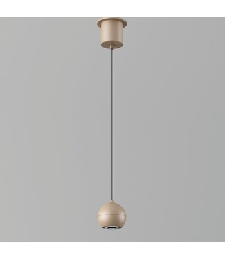 Artdelight Pendelleuchte Miami - Champagner