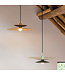 Artdelight Artdelight Design-Pendelleuchte Linares - Braun