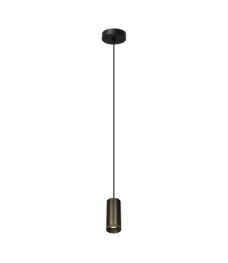 Artdelight Pendelleuchte Milano 15 cm - Gun Metal
