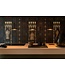 Artdelight Design-LED-Pendelleuchte Madison 3L - Schwarz/Rauchglas
