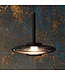 Artdelight Design-LED-Pendelleuchte Madison 3L - Schwarz/Rauchglas