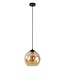 Artdelight Artdelight Glas-Pendelleuchte Marino 25 cm - Bernstein