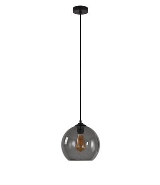 Artdelight Pendelleuchte Marino 25 cm - Rauchgrau