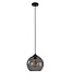 Artdelight Artdelight Glas-Pendelleuchte Marino 25 cm - Rauchgrau