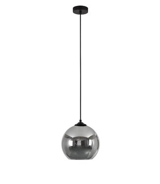 Artdelight Pendelleuchte Marino 25 cm - Titanglas