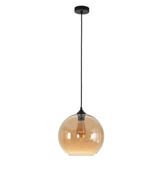 Artdelight Pendelleuchte Marino 30 cm - Bernstein