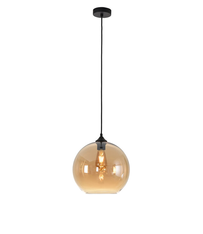 Artdelight Artdelight Glas-Pendelleuchte Marino 30 cm - Bernstein