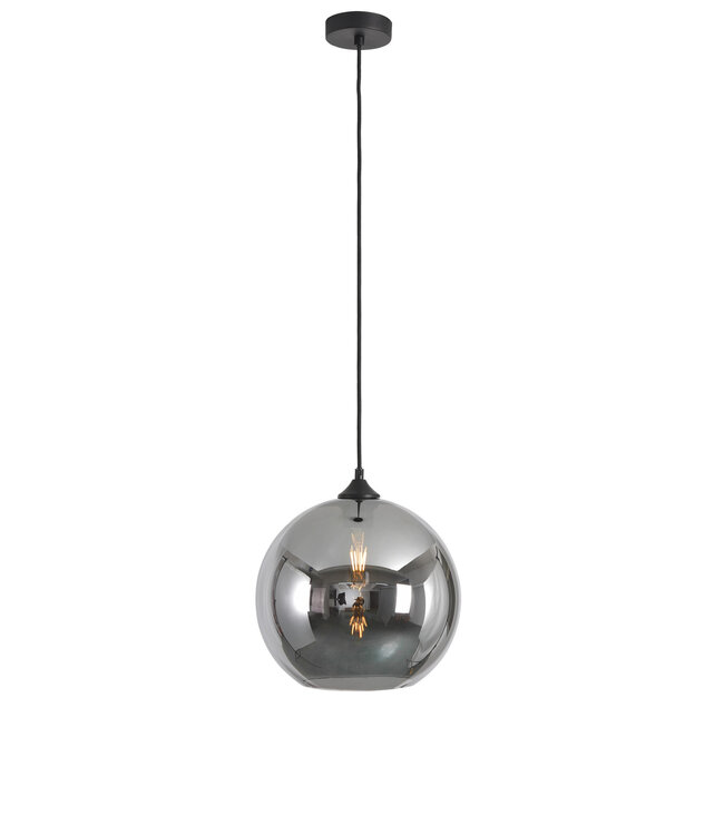 Artdelight Artdelight Glas-Pendelleuchte Marino 30 cm - Titanglas