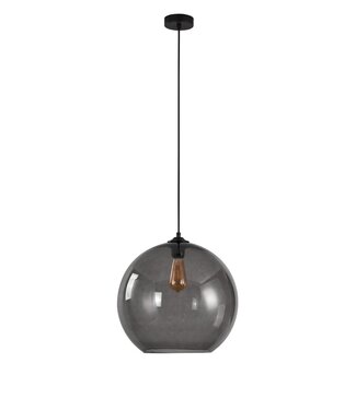 Artdelight Pendelleuchte Marino 40 cm - Rauchgrau
