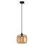 Artdelight Artdelight Glas-Pendelleuchte Preston 24 cm - Bernstein