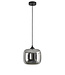 Artdelight Artdelight Glas-Pendelleuchte Preston 24 cm - Titanglas
