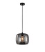 Artdelight Artdelight Glas-Pendelleuchte Preston 28 cm - Rauchgrau
