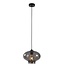 Artdelight Glas-Pendelleuchte Toronto - Rauchgrau