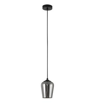 Artdelight Pendelleuchte Tombo 12,5 cm - Titanglas