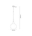 Artdelight Artdelight Glas-Pendelleuchte Rosario 40 cm - Gold/Klarglas