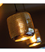 Artdelight Artdelight edle Glas-Pendelleuchte Apollo - Titan/Gold
