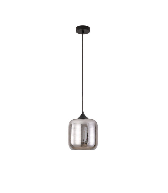 Artdelight Artdelight edle Glas-Pendelleuchte Apollo - Titan/Gold