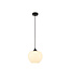 Artdelight Artdelight elegante Glas-Pendelleuchte Windsor 24 cm - Weiß