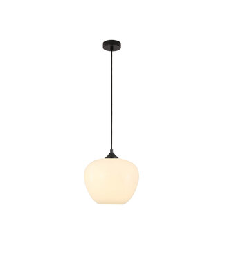 Artdelight Pendelleuchte Windsor 29 cm - Weiß
