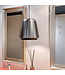 Artdelight Artdelight industrielle Pendelleuchte Santiago - Stahlgrau/Schwarz