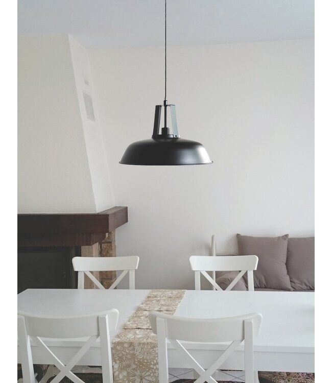 Artdelight Artdelight zeitlose Pendelleuchte Nero - Schwarz