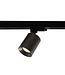 Artdelight moderner 3-Phasen-Schienenstrahler Megano - Gun Metal