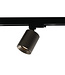 Artdelight moderner 3-Phasen-Schienenstrahler Megano - Gun Metal