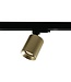 Artdelight moderner 3-Phasen-Schienenstrahler Megano - Mattgold