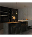 Artdelight Artdelight Design-LED-Pendelleuchte Madison - Champagner/Kaffeeglas
