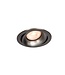 Artdelight moderner GU10-Einbaustrahler Alice Rund - Gun Metal