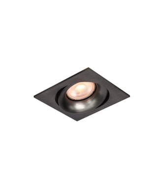 Artdelight Einbaustrahler Alice Quadrat - Gun Metal