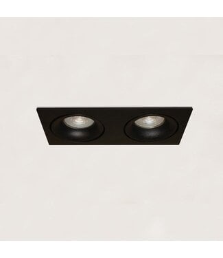 Artdelight Einbaustrahler Alice 2L - Schwarz