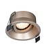 Artdelight runder GU10-Einbaustrahler Roura - Champagner