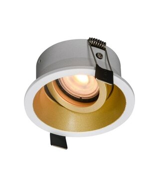 Artdelight Einbaustrahler Roura - Weiß/Gold