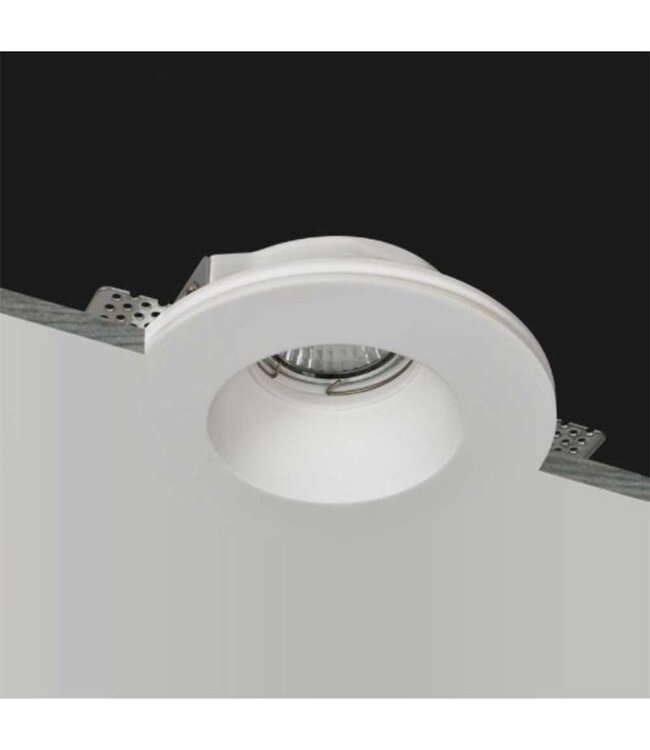 Artdelight überstreichbarer GU10-Trimless-Einbaustrahler Vieira - Weiß