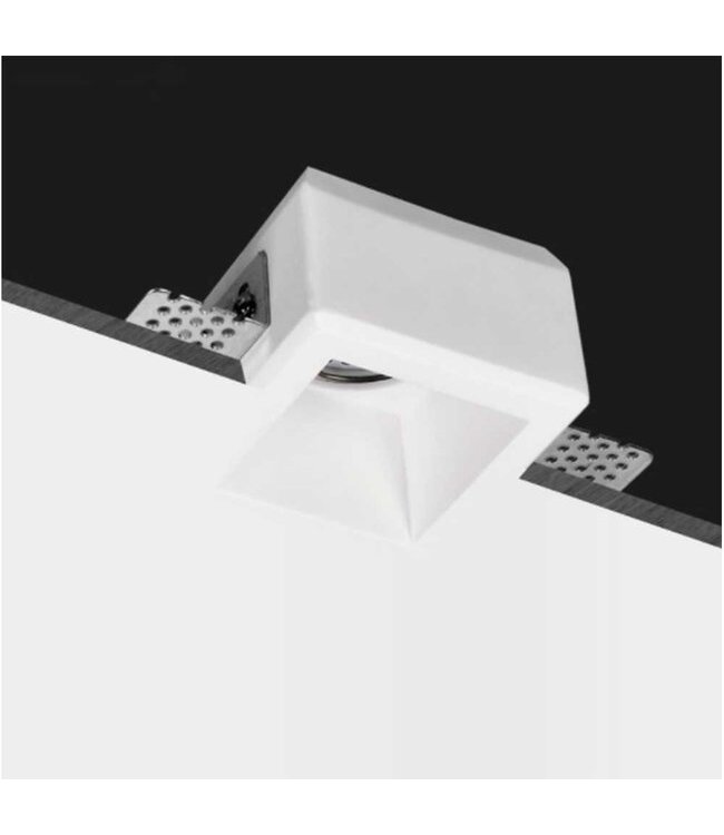 Artdelight überstreichbarer GU10-Trimless-Einbaustrahler Touré - Weiß