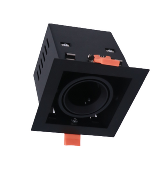 Artdelight Einbaustrahler Tavira 1L - Schwarz