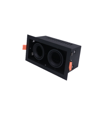 Artdelight Einbaustrahler Tavira 2L - Schwarz