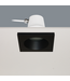 Artdelight quadratischer IP65 GU10-Einbaustrahler Bados - Schwarz