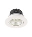 Artdelight runder LED-Einbaustrahler Austin - Weiß