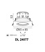 Artdelight quadratischer LED-Einbaustrahler Austin - Schwarz