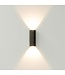 Artdelight Artdelight Runde DALI-LED-Wandleuchte Brody 2 - Dunkel-Antikbronze - Dim-to-Warm
