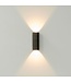 Artdelight Artdelight Runde DALI-LED-Wandleuchte Brody 2 - Dunkel-Antikbronze - Dim-to-Warm