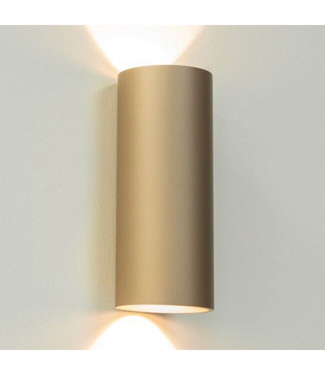 Artdelight Artdelight Runde DALI-LED-Wandleuchte Brody 2 - Champagner - Dim-to-Warm
